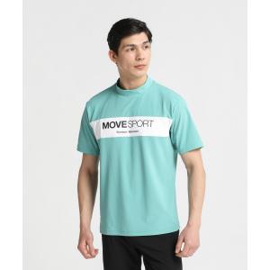 公式 MOVESPORT デサント 半袖モックネックシャツ メンズ レディース トレーニング ウェア DMMXJA53 24SSの商品画像