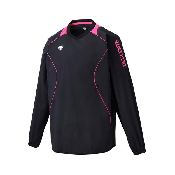 公式 デサント バレーボール 長袖プラクティスピステ メンズ レディース 防風 撥水 練習 部活 ウ...