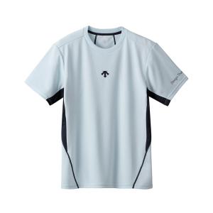 公式 デサント バレーボール 半袖Tシャツ メンズ レディース 吸汗 速乾 ブランドロゴ ウェア DVUXJA52 24SS