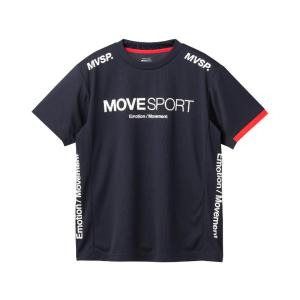 公式 ムーブスポーツ デサント ドライメッシュ 半袖シャツ メンズ 吸水速乾 ウェア トレーニング DXC2974AT 24SSの商品画像