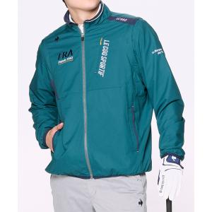 ✨未使用級 RLX 撥水 ソフトシェルジャケット 止水ジップ ゴルフ 2way le coq sportif GOLF 公式 ルコックスポルティフ ゴルフ ノーカラー