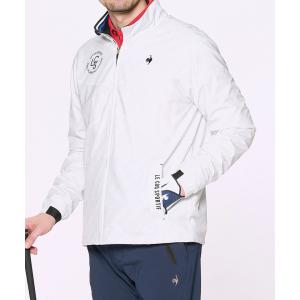 セール 公式 ルコックスポルティフ ゴルフ ストレッチ 3層ジャケット メンズ 撥水 防風 保温 ブルゾン ウェア LG4FWB05M 24FW