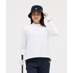 公式 ルコックスポルティフ ゴルフ モックネック長袖シャツ レディース 吸汗 2WAYストレッチ UV MOTION3D おしゃれ LG5FLS51L 25FW