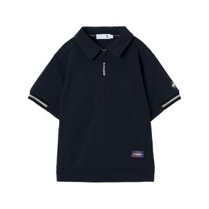 公式 ルコックスポルティフ ゴルフ 半袖カットソー レディース 吸汗 UV 2WAYストレッチ MOTION 3D スウェット LG5FSW80L 25FW