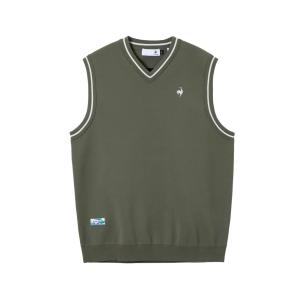 munsingwear メンズ ベスト Vネック Munsingwear（マンシングウェア） 公式 地柄Vネックニットベスト