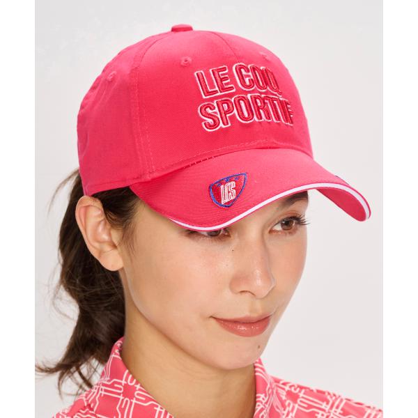 公式 ルコックスポルティフ ゴルフ 定番ロゴキャップ レディース UVカット UPF50 帽子 小物...