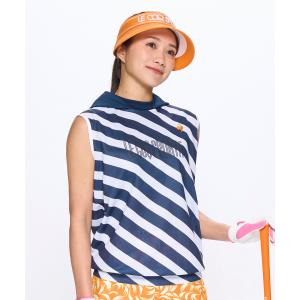 Munsingwear（マンシングウェア） 公式 鹿の子 ノースリーブシャツ