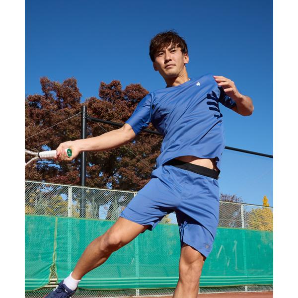 公式 ルコックスポルティフ ゲームパンツ メンズ 吸汗速乾 ストレッチ UV JTA公認 ハーフパン...