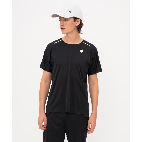 公式 ルコックスポルティフ テニス Aile forme グラビティゼロ 半袖ゲームシャツ メンズ ...