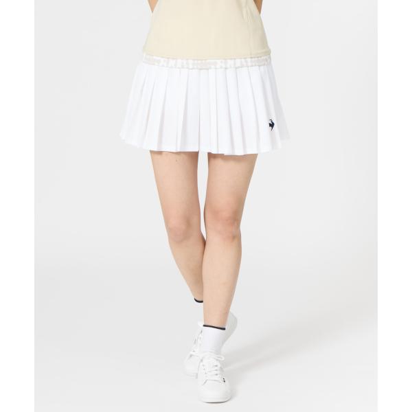 公式 ルコックスポルティフ テニス プリーツスコート レディース UV CUT JTA公認 公式 試...