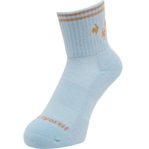 公式 ルコックスポルティフ テニスショートソックス 返品不可商品 靴下 日本製 ジム トレーニング ワンポイント LN6SSO40U 26SS