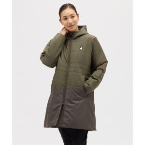 公式 ルコックスポルティフ le coq sportif 中わたロングコート レディース 防風 保温 はっ水 トレーニング LT5FWB81L 25FW