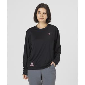 公式 ルコックスポルティフ【芳根京子着用】長袖Tシャツ ロンＴ レディース  吸汗速乾 ストレッチ UV CUT(UPF30)  LT6FLT00L 26FW