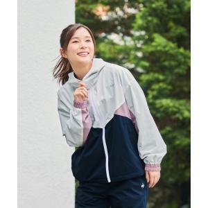 公式 ルコックスポルティフ【芳根京子着用】裏起毛ウィンドブレーカージャケット レディース  防風 保温 はっ水 LT6FWB30L 26FW