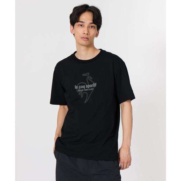 公式 ルコックスポルティフ ヘランカサンスクリーン半袖Tシャツ 遮熱 メンズ 吸汗速乾 ストレッチ ...