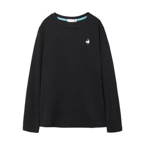 公式 ルコックスポルティフ リサイクルポリエステル長袖Tシャツ ロンT 女性 吸汗速乾 UV 再生材料使用型 トレーニング LT6SLTZ1L 26SS