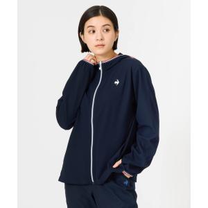 公式 ルコックスポルティフ ヘランカシャツパーカー 女性 吸汗速乾 ストレッチ UV 遮熱 サンスクリーン トレーニング LT6SSW20L 26SS