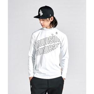 セール 公式 マンシングウェア シャツ モックネック メンズ ゴルフ 長袖 吸水 ストレッチ MEMXJB01 24SS｜descente-store