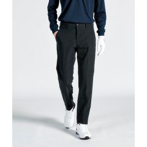 公式 マンシングウェア ヒートナビ 撥水ストレッチ ロングパンツ メンズ 蓄熱保温 ゴルフ 小雨 MG4FLP24M 24FW