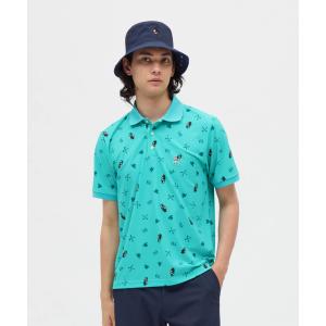 Munsingwear（マンシングウェア） 公式 裏鹿の子ビッグロゴ 半袖