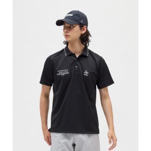 Munsingwear（マンシングウェア） 公式 裏鹿の子ビッグロゴ 半袖