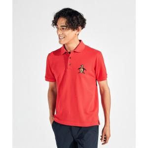 Munsingwear（マンシングウェア） 公式 裏鹿の子ビッグロゴ 半袖