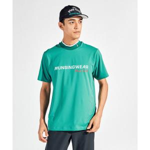 公式 マンシングウェア ベア天竺半袖モックネックシャツ メンズ UVカット 吸汗速乾 ストレッチ ウェア ゴルフ おしゃれ MG5SHS51M 25SS