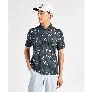 10%OFF価格／BEAMS GOLF ビームスゴルフ 半袖ポロシャツ 黒×グレー
