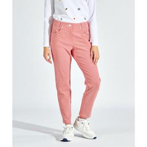 Munsingwear（マンシングウェア） 公式 ツイルチェック9分丈パンツ