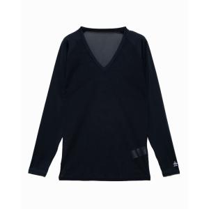 Munsingwear（マンシングウェア） 公式 裏起毛 ハーフジップ長袖シャツ