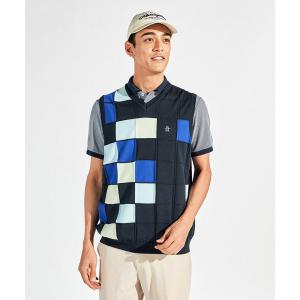 Munsingwear（マンシングウェア） 公式 ニットベスト メンズ ゴルフ V