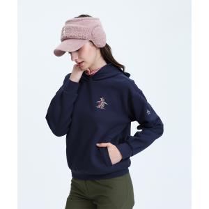 公式 マンシングウェア MUNSINGWEAR ダンボールニットフーディー レディース はっ水 ストレッチ カジュアル ゴルフ MG6FSW32L 26FW