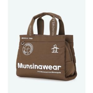 公式 マンシングウェア MUNSINGWEAR ナイロンあおりポケットカートバッグ 多収納 ファスナー メンズ レディース ゴルフ MG6FTT43U 26FW