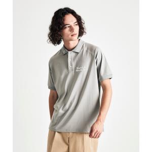 公式 ペンギン バイ マンシングウェア ラグランスリーブ半袖ポロシャツ メンズ 4WAYストレッチ ゴルフ MU4FHS01M 24FW｜descente-store