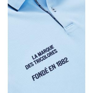 セール SALE 公式 ルコックスポルティフ ゴルフ 半袖ポロシャツ メンズ ストレッチ UV 吸汗速乾 ウェア 夏 QGMVJA03