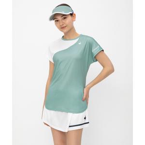 セール SALE 公式 ルコックスポルティフ ゲームシャツ レディース テニスウェア 半袖 JTA公認 QTWWJA04 23FW