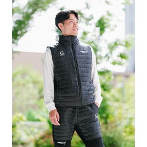 公式 ムーブスポーツ MoveSport 直営店限定中綿ベスト メンズ 防風 保温 吸湿発熱 トレーニング ST5FJKD3MB 25FW