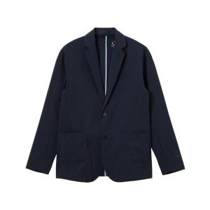 デサント オルテライン カラーレス ストレッチブルゾン 未使用 DESCENTE ALLTERRAIN のライトアウター、「COLLARLESS STRETCH