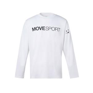 公式 ムーブスポーツ デサント 長袖Tシャツ メンズ 吸汗速乾 UVカット UPF15 ウェア トレーニング ST5SLTT1M 25SS