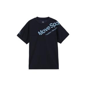 公式 ムーブスポーツ MoveSport ショートスリーブシャツ 半袖 Tシャツ 吸汗速乾 ストレッチ UV CUT 接触冷感 ST6FHT03M 26FW