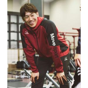 公式 ムーブスポーツ MoveSport 【石川祐希着用】フルジップフーディ メンズ 吸汗 ストレッチ 防風 UV CUT ST6FJG11M 26FW