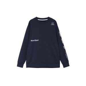 公式 ムーブスポーツ MoveSport ロングスリーブシャツ ロンT 長袖 メンズ 吸汗 ストレッチ UV CUT トレーニング ST6FLT03M 26FW