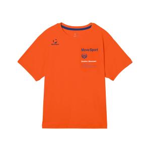 公式 ムーブスポーツ MoveSport 接触冷感半袖シャツ メンズ 吸汗 ストレッチ 接触冷感 UV CUT Tシャツ ST6SHT03M 26SS