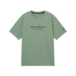 公式 ムーブスポーツ 直営店限定 半袖シャツ メンズ ストレッチ 吸汗速乾 UV Tシャツ ウェア トレーニング ST6SHTD1MB 26SS「爆買」