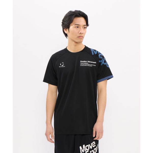 公式 ムーブスポーツ VOLLEYBALL 石川祐希選手着用 バレー 半袖プラクティスシャツ 吸汗速...