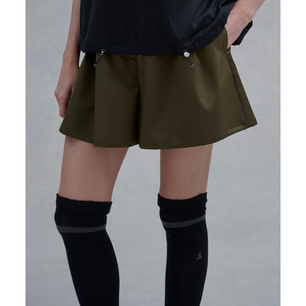 公式 ランバン スポール イージーキュロット はっ水 透湿 レディース 透湿 防風 ハーフパンツ シ...