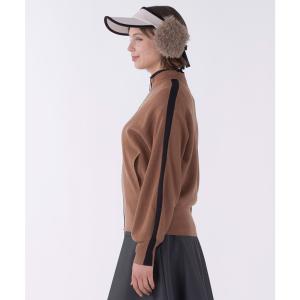 公式 ランバン スポール ニットブルゾン レデ...の詳細画像3