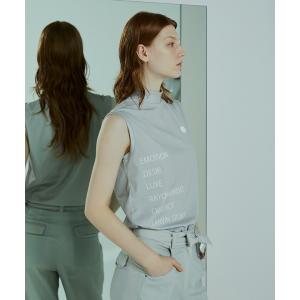 LANVINSPORT ランバンスポール　ノースリーブ　ワンピース　モックネック LANVINSPORT ランバンスポール ノースリーブ ワンピース モック