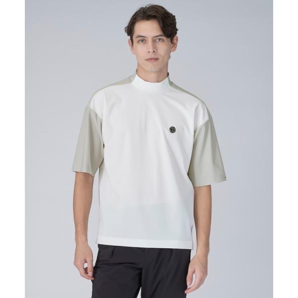 公式 ランバン スポール ビッグシルエット 半袖シャツ 日本製 サンスクリーン ストレッチ メンズ ...