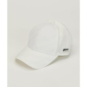 公式 ランバン スポール エンブロイダリーツイルキャップ メンズ UV CUT UPF30 帽子 小物 ゴルフ おしゃれ VG6SCP03M 26SS